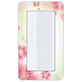 ドレスマ【スイッチ用】フラワー 花 かわいい 【コスモシリーズワイド21対応】 コンセントカバー コンセントプレート スイッチカバー スイッチプレート おしゃれ デザイン 交換用 1口 2口 3口 5