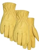MidWest Gloves and Gear Midwest Gloves and Gear 660P02-XL-AZ-6 Unlined Premium Leather Work Glove, E