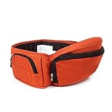 Lightweight Baby Infant Toddler Hip Seat Carrier Baby Waist Seat (Orange) by Baby Lovess