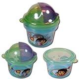 Dora The Explorer 2pk Snack Storage Containers Zak Paks by Dora the Explorer [並行輸入品]