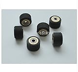 4ピース4 × 10 × 14ミリメートルビニールカッター銅コアピンチローラカッティングプロッタホイール紙ホイールプレスローラーゴムピンチローラーミマキ
