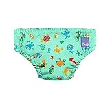 海の下におむつを泳ぐ6-12 Mths (Bambino Mio) (x 6) - Bambino Mio Swim Nappy Under the Sea 6-12 Mths (Pack of 6)