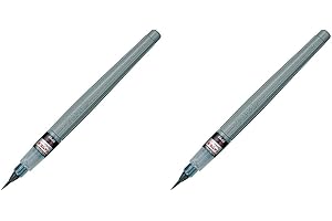 ぺんてる 筆ペン ぺんてる筆 XFP5F 極細 黒 40×230×15(mm) (× 2)