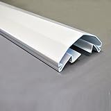 フィンガーアラートプロ (ホワイト, 1800mm 外側カバーのみ)