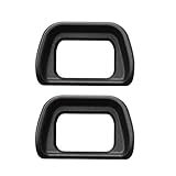 HomyWord 接眼レンズ/アイカップ/ビューファインダー Sony Alpha A6300 ILCE-6300 A6000 NEX-6 NEX-7 FDA-EV1S カメラ (交換用) Sony FDA-EP10 接眼レンズ 2個パック