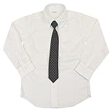 子供用 スクール ネクタイ付きYシャツ ワイシャツ 男の子 ボーイズ 卒園 入学式 発表会 冠婚葬祭 fo-3500 120cm オフ