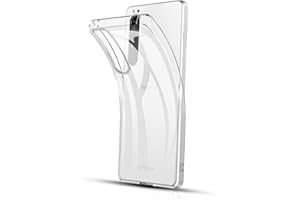JACRON Xperia1 IV ケース ソフト TPU 耐衝撃 Qi充電対応 黄変防止 SO-51C SOG06 クリアカバー