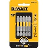 DEWALT 2 in. Max Fit PH2 Bit Tip (5-Pack) [並行輸入品]