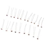 Fenteer 抵抗器　フォトレジスタ　20個入　LDR CDS　5mm 光依存抵抗センサー　　