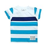 (ポスター) POSTAR マリン太ボーダーTEE　ブルー　130cm