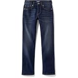 オールドネイビー OLD NAVY/ ビルトインフレックス スリムフィット ジーンズ ボーイズ ダーク ウォッシュ ボトムスデニム 7歳【並行輸入】