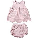 《H28年秋冬物》(日本製) Pample Mousse(パンプルムース) 先染め肉厚エコネップギンガム格子スーツ 80cm/PK NO.DP-63450