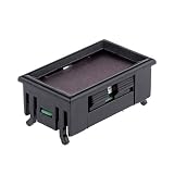 KOZEEY 自動車用 　デジタル電圧計　電流計ゲージ　　デジタルLEDアンプ電圧計 - ブラック, 50A