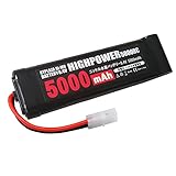 大容量 5000mAh 8.4V Ni-mh ニッケル水素 ストレートパック バッテリー 互換品 タミヤ コネクター RCカー レーシングカー ラジコン 長時間