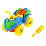 IPOTCH ミニカー　おもちゃ　面白い　組み立て　DIY玩具　バギーモデル　知育玩具　創造性　想像力