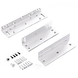 UHPPOTE ZL Bracket Clamp Stand For 180 Killogram 350lbs Electric Magnetic Lock [並行輸入品]