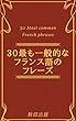 30最も一般的なフランス語のフレーズ 30 Most common French phrases