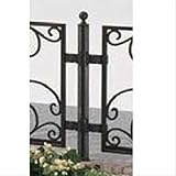 LIXIL 新日軽　ディズニーフェンス　飾り間柱式　飾り間柱（端柱・コーナー柱兼用）　高06用　　【リクシル】　【アルミフェンス　柵】 ブラック