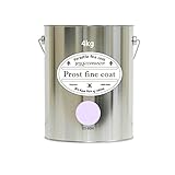 壁クロス用 水性塗料 85-80H パステルパープル 4kg / 艶消し 壁 天井 壁紙 ペンキ ファインコート