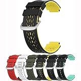 GARMIN ガーミン 交換ベルトForeathlete/Forerunner 220J 230J 235J 620J 630J 735XTJ用 ベルト スマートウォッチ バンド ソフト シリコン製 工具付き 6色（イエロー）