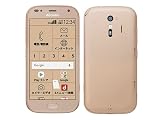 らくらくスマートフォン me F-01L ゴールド