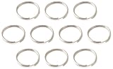 中野製鎖 PA3 ニッケル二重カン 1.0×15ミリ 10個入り 0533-302