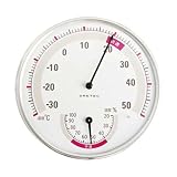 【お徳用 3 セット】 ドリテック 温湿度計 ホワイト O-310WT×3セット