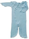 yuga☆妖精ロンパース 長袖 くちなし染め 70cm オーガニックコットン100% 天然染め ベビー 服 子ども服 キッズ 女の子 男の子 兼用 ボディ カバーオール 長袖 出産祝い プレゼント 綿