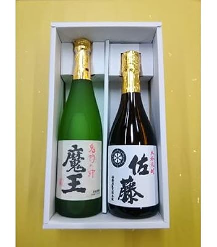 焼酎　佐藤 魔王 中々 720ml3本セット Amazon.co.jp: 本格有名焼酎 中々 魔王 佐藤(麦) 720 ml×3本 飲み比べ