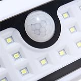 solar powered pir motion sensor 20 led wall light outdoor