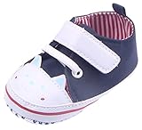 (ラボーグ) La Vogue 子供靴 ベビー キャンバスシューズ 帆布 デニム風 キッズスニーカー 男の子 女の子 カジュアルスリッポン 歩行サポート ダークブルー 内寸12.5cm