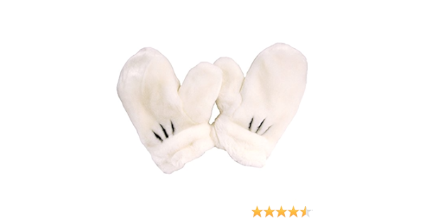 Amazon Co Jp ミッキー マウス ハンド 白 ミトン 手袋 ディズニー 防寒 グッズ 対策 東京 ディズニーリゾート限定 ディズニー グッズ お土産 服 ファッション小物