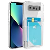 適用 Galaxy Note 8 ケース カード収納 背面 GalaxyNote8 SC-01K SCV37 クリア カードケース 背面収納 2枚 ストラップ 同梱 ギャラクシー ノート8 スマホケース 透明 ポケット付き ギャラクシーノート8 背面カード GalaxyNote8カバー GalaxyNote8ケース ギャラクシーノート8ケース ギャラクシーノート8カバー ギャラクシーノート8 クリア カード 【GoKIGIoD】 背面ポケット ソフト バンパーケース ストラップホール ハンドストラップ 透明カバー 携帯カバー 薄型 軽量 TPU クリア