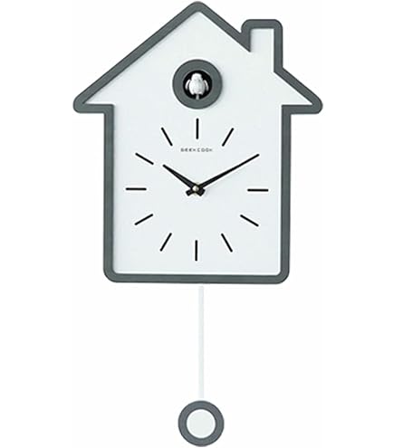 Amazon.co.jp: レムノス 置き時計 キュービスト カッコー クロック