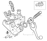 [T-7882718]ＲＩＤＧＩＤ　Ｅ－２４８３　チェーンアッセン　Ｆ／ＢＣ－２１０．４２５ 41005