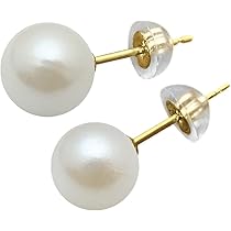 あこや真珠ピアス K18WG あこや真珠7mm前後使用 楽天市場】あこや真珠 ピアス 7.5-8.0mm K18 K14WG 日本製 保証