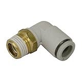 SK11 ワンタッチ管継手 エルボユニオン 6mmホース用 R1/8 KQ2L06-01AS