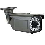 GW Security Inc VD2061IP HD-IP Camera 1/3-Inch Aptina 2 MP CMOS Sensor 2.8-12mm Lens with IR-CUT [並行