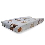 Bow Wow Buddies Changing Pad Cover by Lambs & Ivy [並行輸入品]