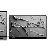 SOTSU FlipAction Go 14インチ ポータブルモニター | MacBook カラーマッチング | 堅牢でありながら軽量 | 強化ガラス | 1080p | 400ニット | 100%sRGB | 5W | 超万能 | USB-CまたはMini-HDMI (メタリックグレー)