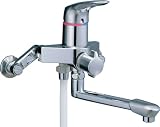 LIXIL(リクシル) INAX キッチン用 壁付 シングルレバーシャワーバス水栓 BF-7135SN