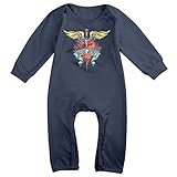 クール ベビー ボン・ジョヴィ ロックバンド Tシャツ コットン Navy Size 18 Months