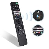 RMF-TX520U ソニースマートテレビ&ブラビアテレビ用 音声コントロール付き - Sony 2019-2023 XBR/KD/XRシリーズ、X80J、X85J、X90J、A80Jなどの交換用リモコン