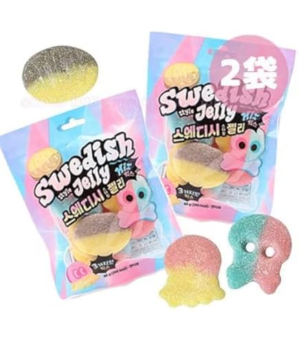 Amazon.co.jp: スウェディッシュキャンディ バブスミックス BUBS mix 6