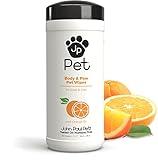 ジョンポールペット ボディ&肉球ウェットシート ペット用 45枚入 [並行輸入品]