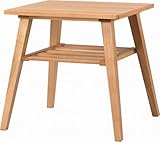 東谷 AZUMAYA サイドテーブル 天然木 ナチュラル RTO-743TNA