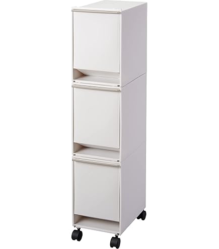 Amazon | 吉川国工業所 分別引出しステーション ワイド3段 BW-3 □2