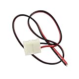 KAPATA LEDテープ用 延長用ケーブル 4pin/10mm/5050SMD/30cm　10ケセット 単色用 片側半田付け不要