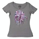 Neff Drippa Tee – Women 'sサイズ( M ) – グレー – 2014
