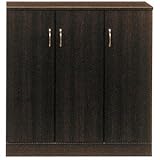 ローシューズボックス(下駄箱) 幅90cm×奥行38cm×高さ92cm 日本製 ブラック【完成品 開梱設置】【代引不可】 生活用品 インテリア 雑貨 インテリア 家具 収納家具 シューズラック シューズボックス [並行輸入品]